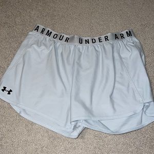 White Under Armor Shorts